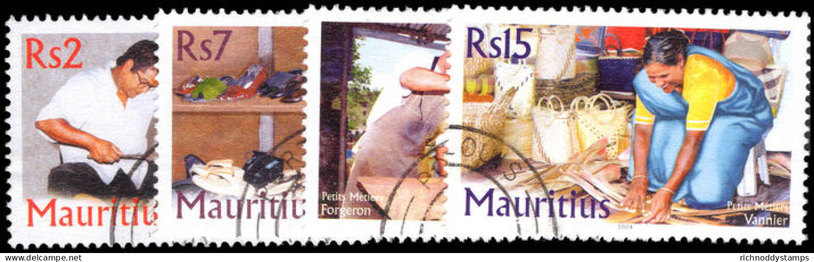 Mauritius 2004 Traditional Trades Fine Used. - Maurice (1968-...)