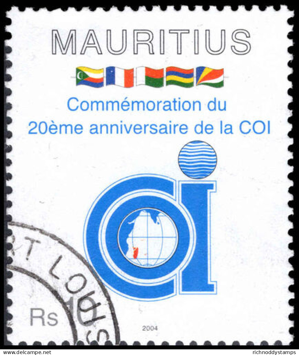 Mauritius 2004 Indian Ocean Commission Fine Used. - Mauritius (1968-...)