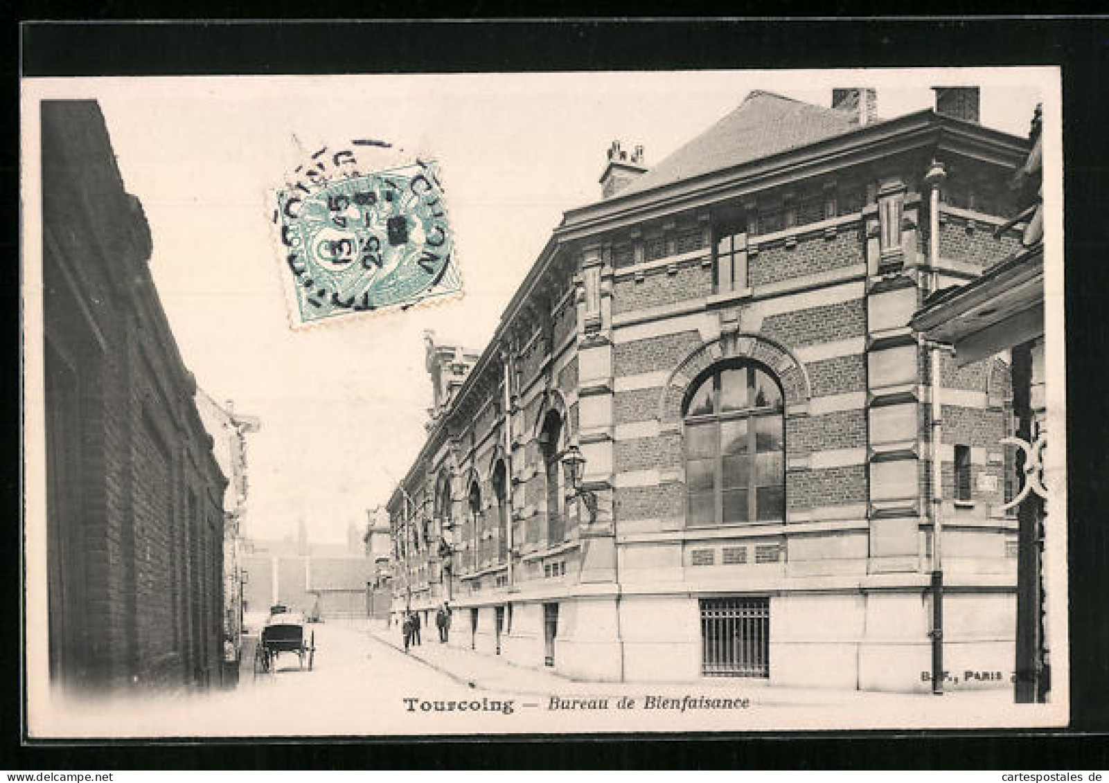 CPA Tourcoing, Bureau De Bienfaisance  - Tourcoing