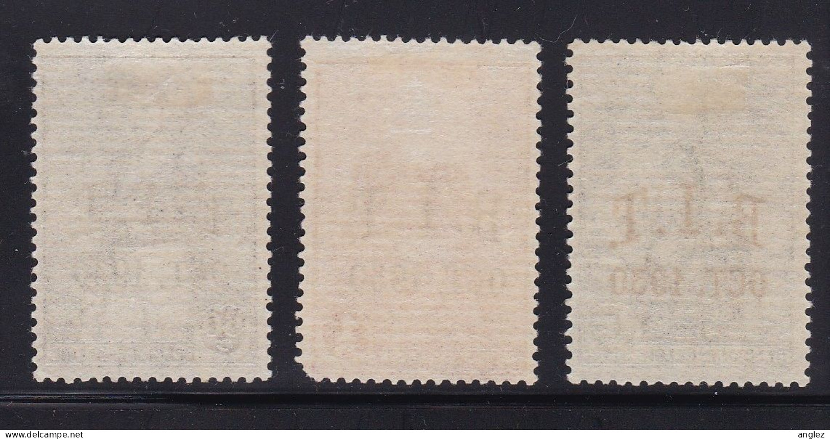 Belgium - 1930 B.I.T. Overprints 3v MH - Ungebraucht