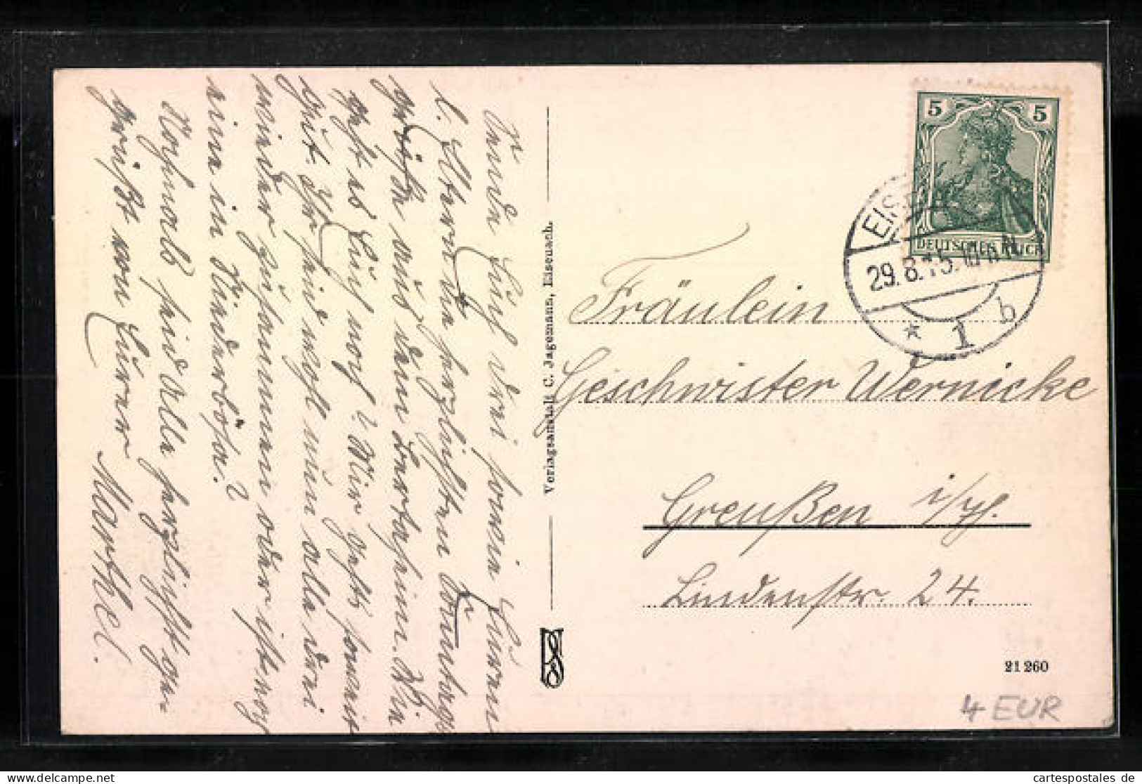 AK Eisenach, Joh. Seb. Bach Geburtshaus Und Portrait  - Eisenach