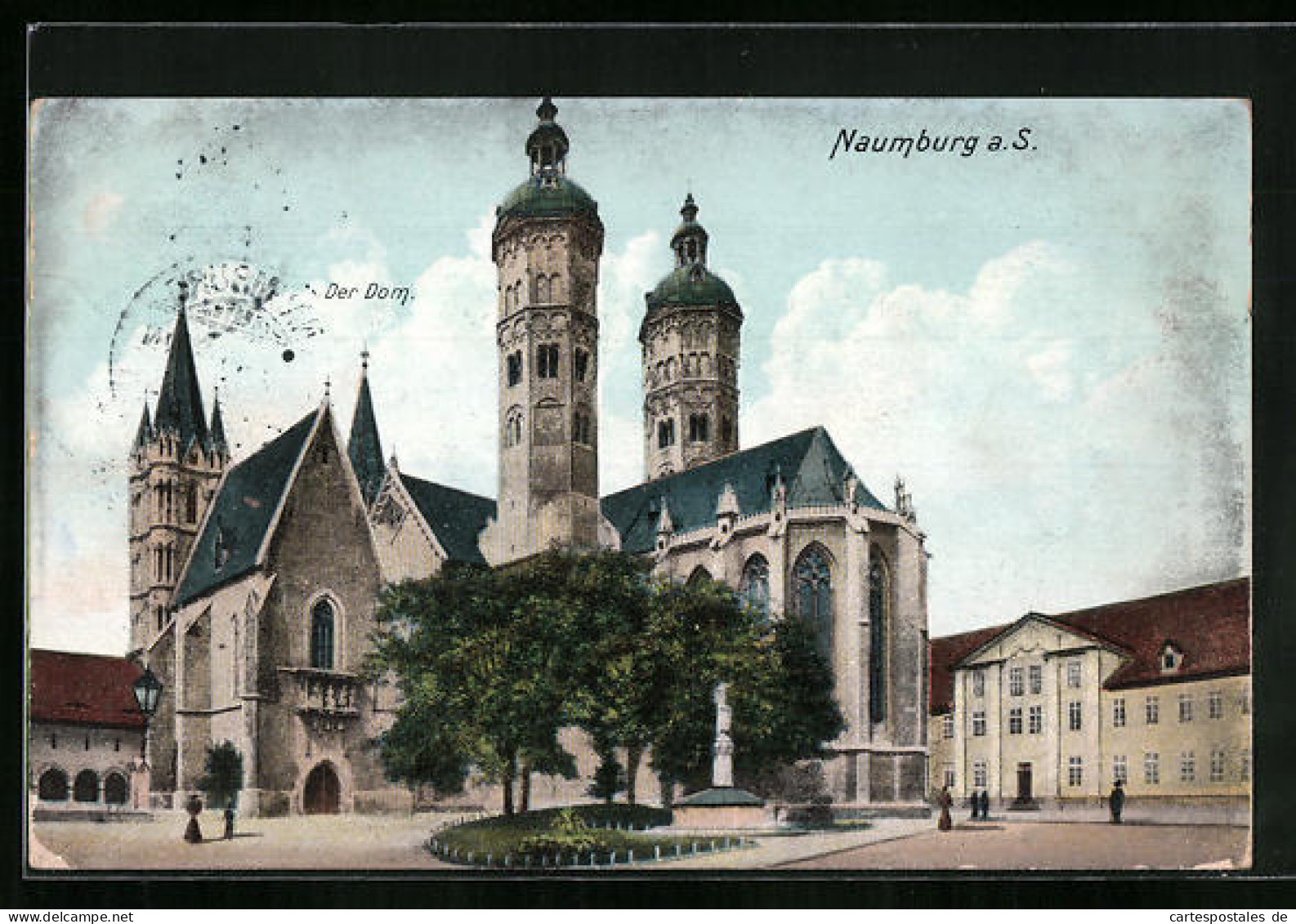 AK Naumburg / Saale, An Der Kirche  - Naumburg (Saale)