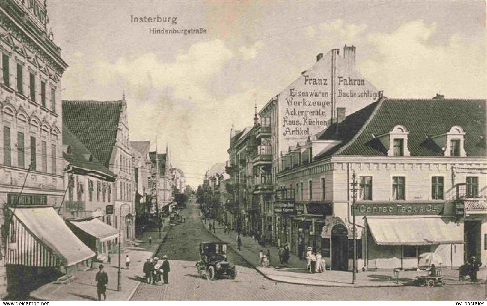 73973919 INSTERBURG_Tschernjachowsk_Kaliningrad_RU Hindenburgstrasse - Russland