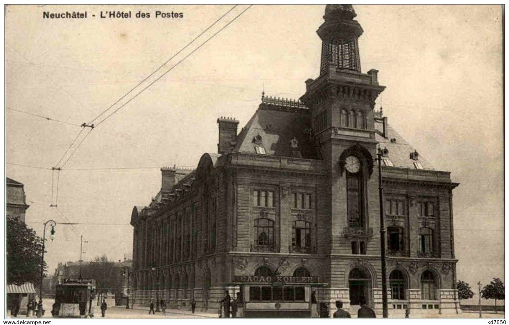 Neuchatel - L Hotel Des Postes - Neuchâtel