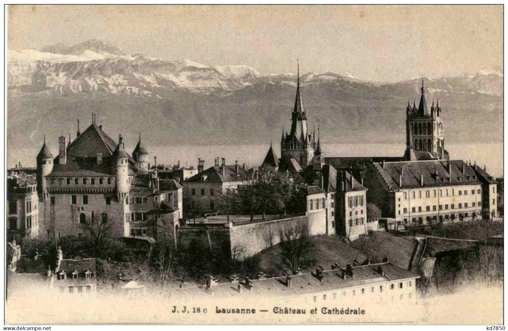 Lausanne - Chateau Et Cathedrale - Lausanne