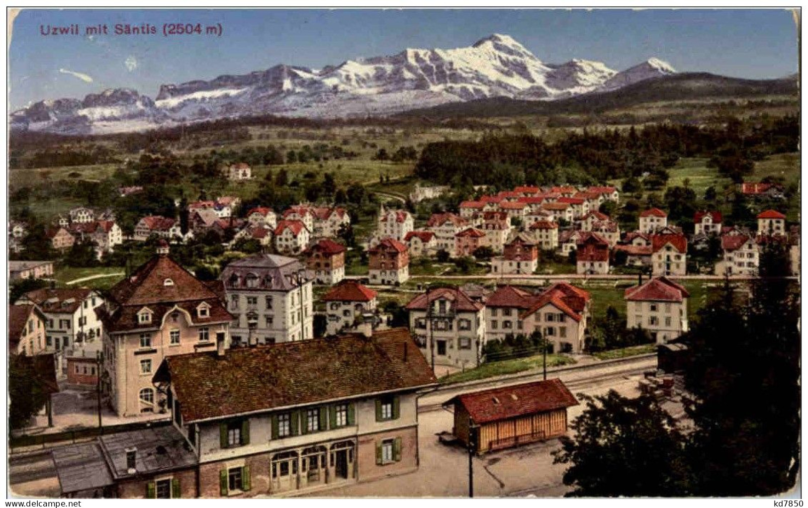 Uzwil Mit Säntis - Uzwil