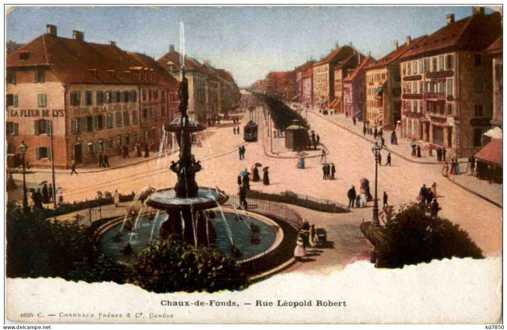 La Chaux De Fonds - Rue Leopold Robert - La Chaux-de-Fonds