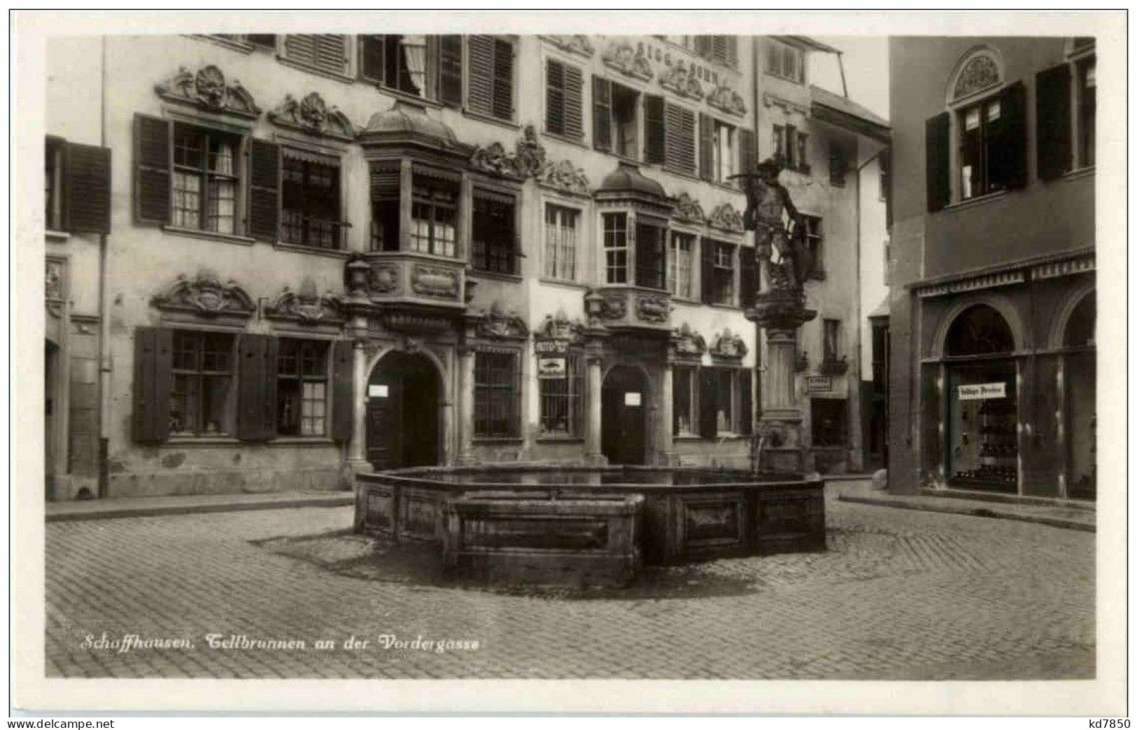 Schaffhausen - Tellbrunnen - Schaffhouse