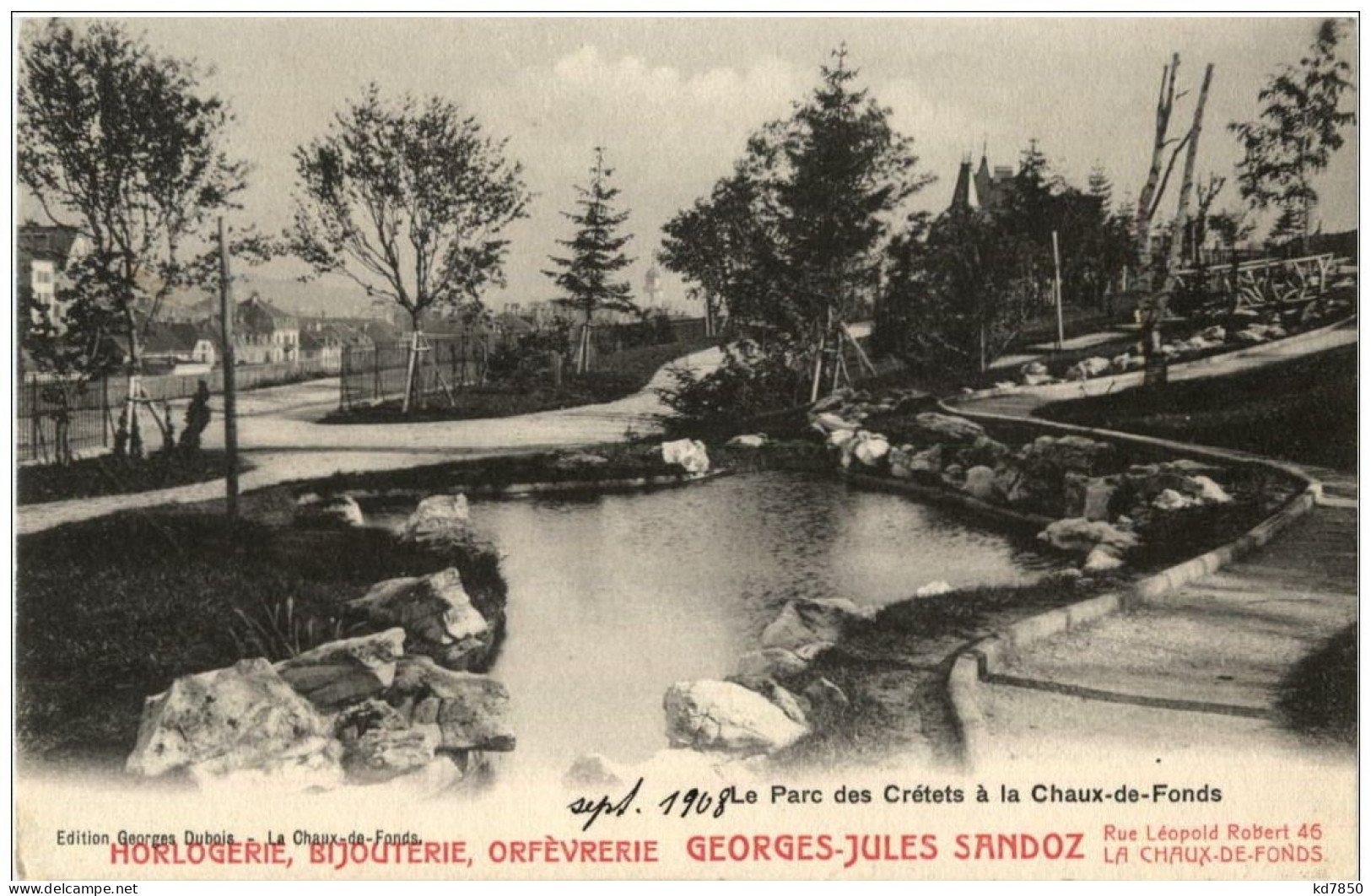 La Chaux De Fonds - Le Parc Des Cretets - La Chaux-de-Fonds