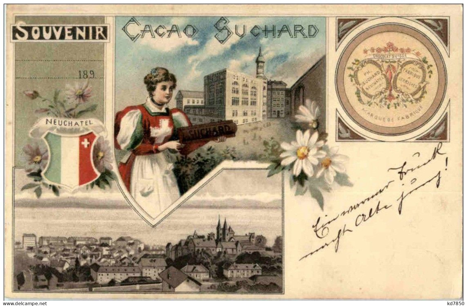 Neuchatel - Cacao Suchard - Neuchâtel