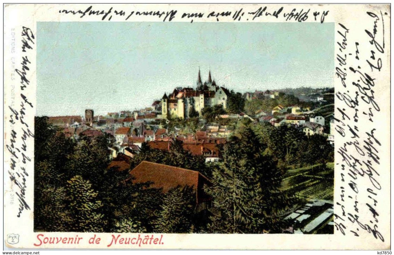 Souvenir De Neuchatel - Neuchâtel