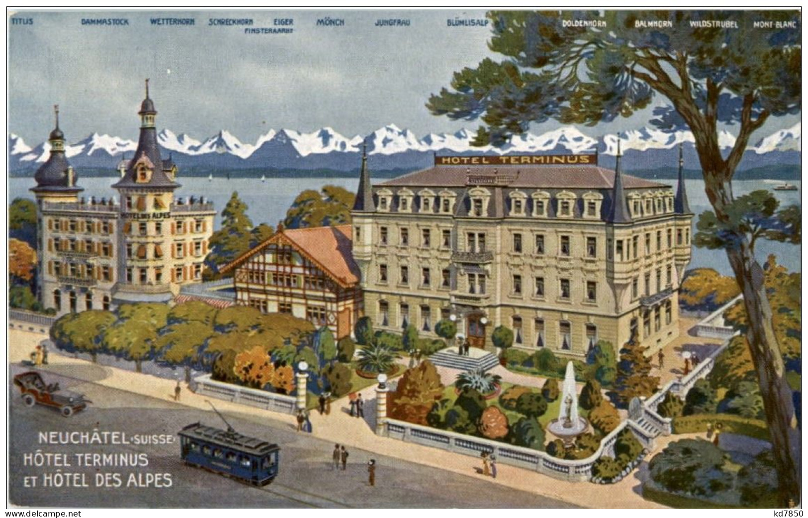 Neuchatel - Hotel Terminus - Neuchâtel