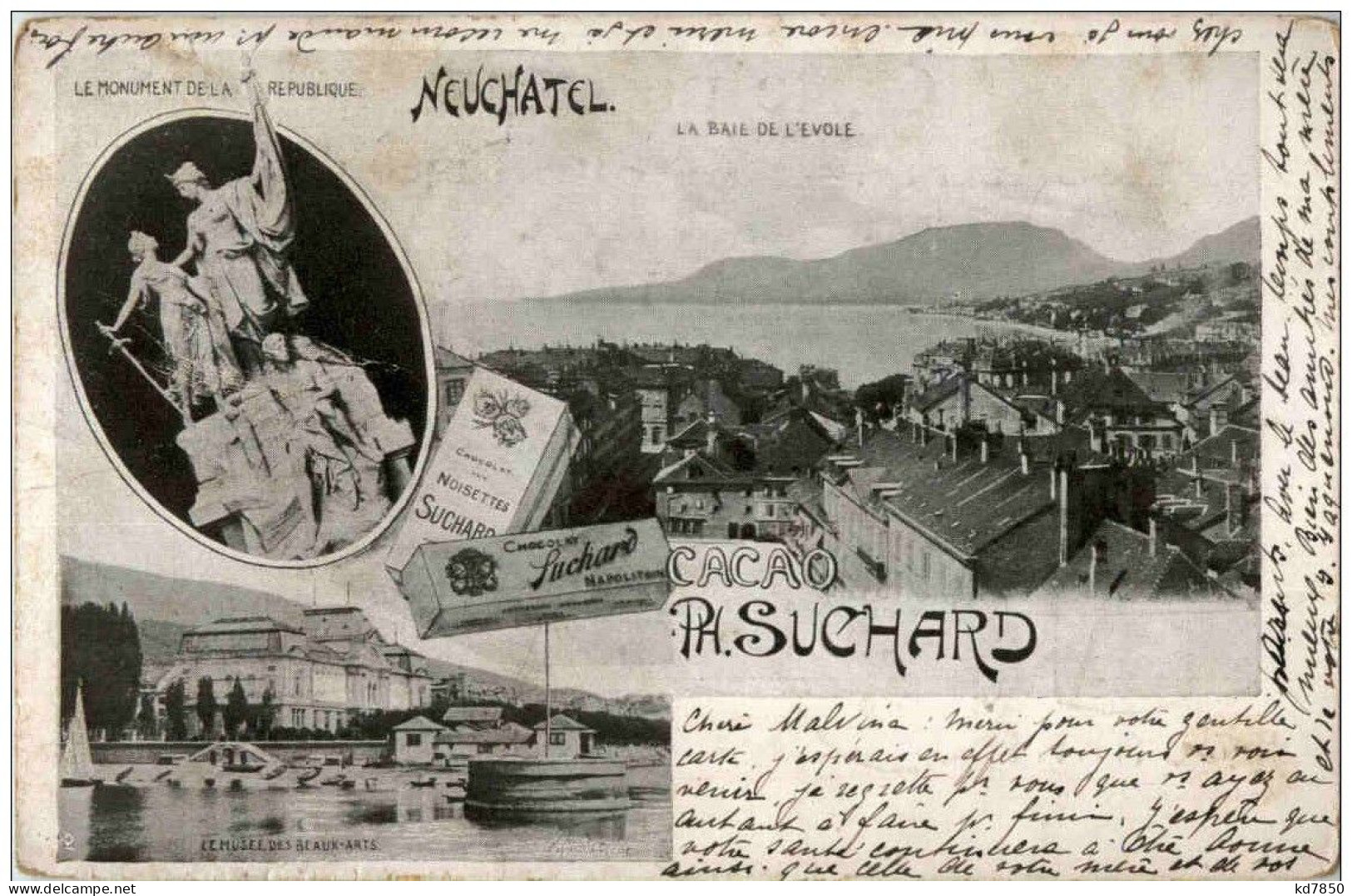 Neuchatel - Cacao Suchard - Neuchâtel