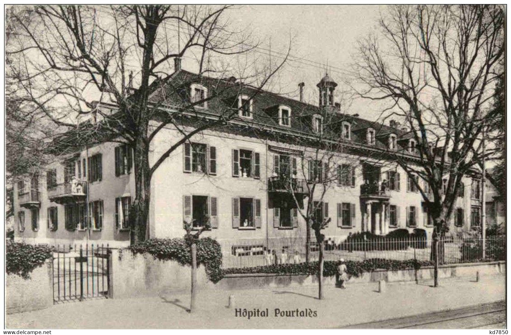 Neuchatel - Hopital Pourtales - Neuchâtel