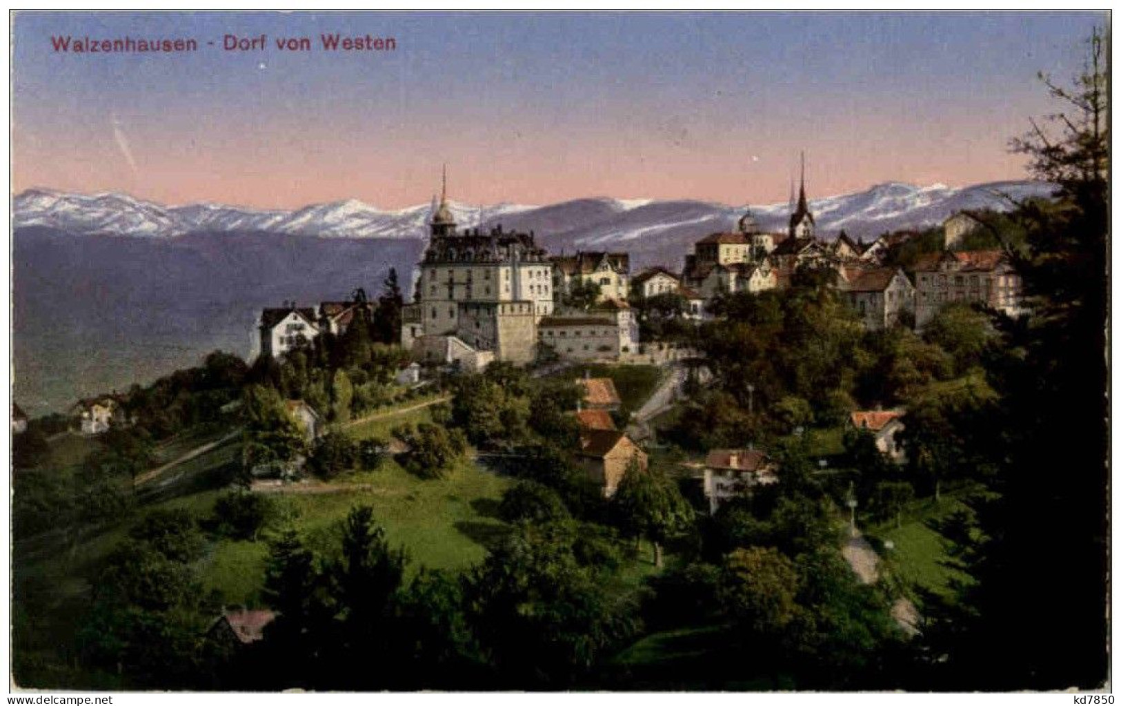 Walzenhausen - Dorf Von Westen - Walzenhausen