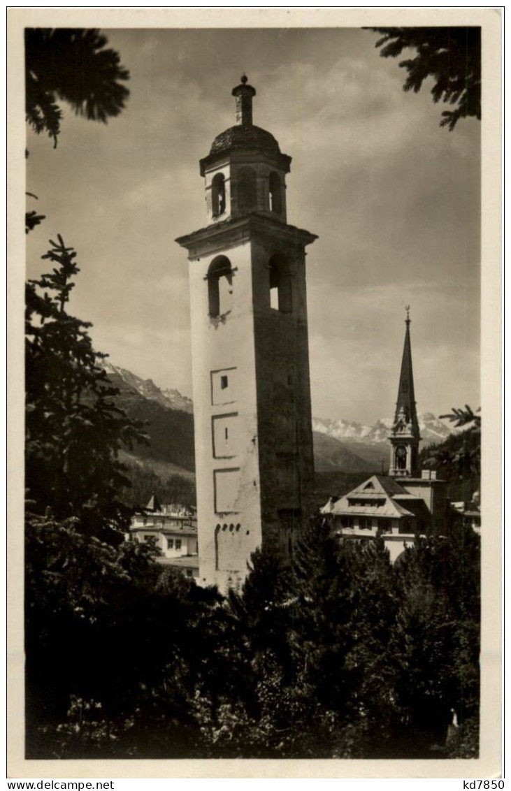 St. Moritz - Schiefer Turm - Saint-Moritz