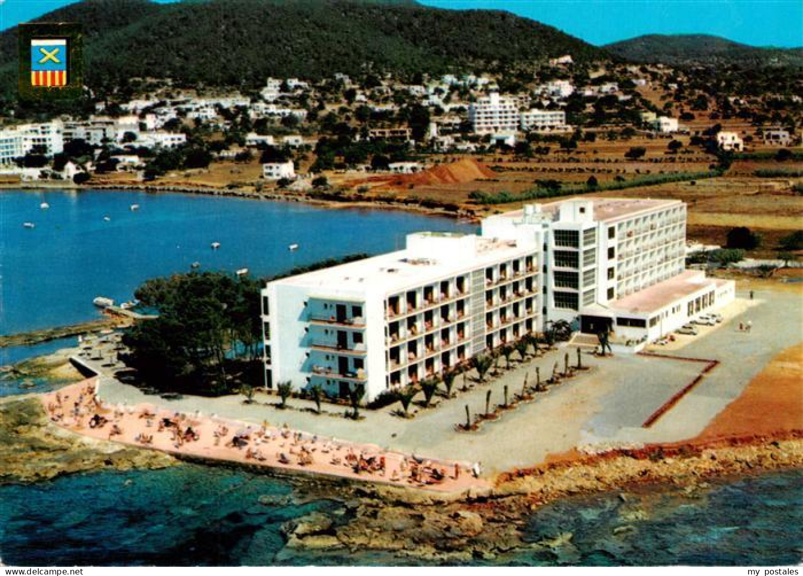 73942201 Santa_Eulalia_del_Rio_Ibiza_ES Hotel Ses Estaques Vista Aérea - Other & Unclassified