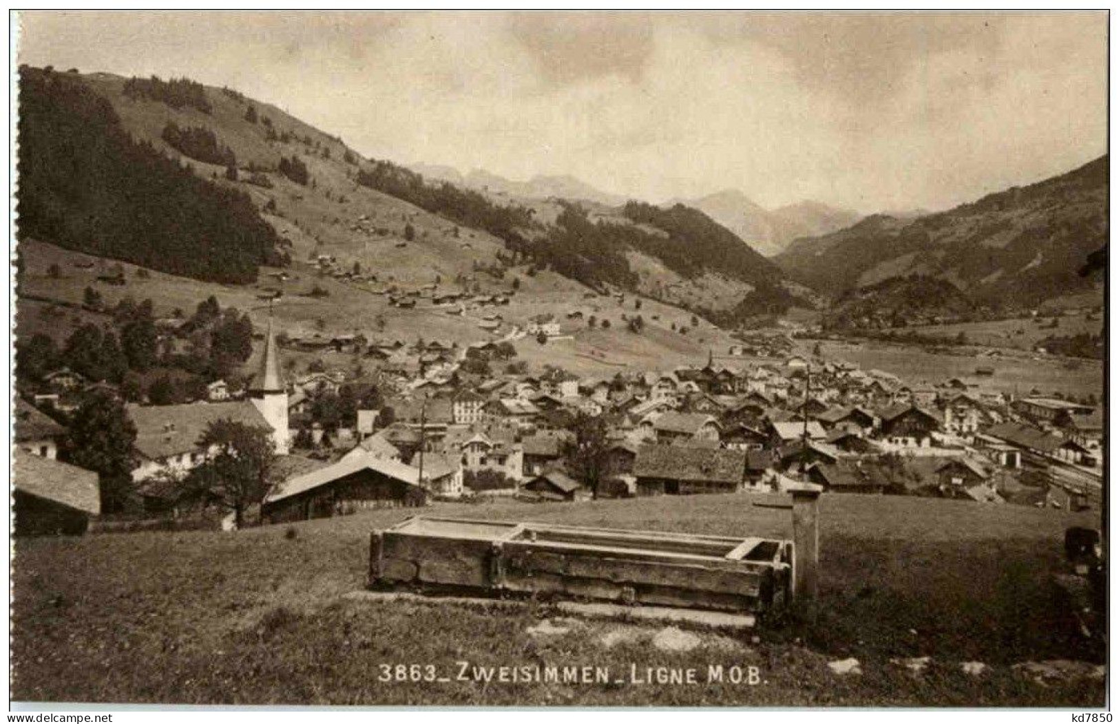 Zweisimmen - Ligne MOB - Zweisimmen