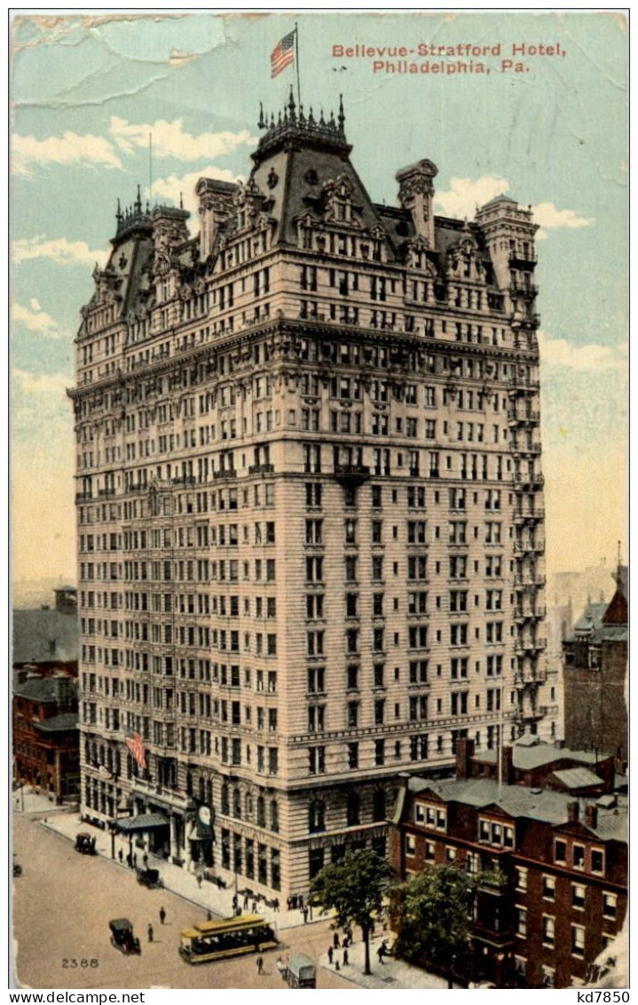 Philadelphia - Bellevue Stratford Hotel - Philadelphia