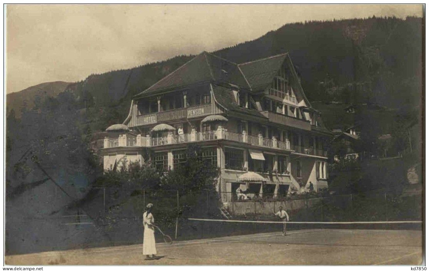 Grindelwald - Hotel Villa Sans-Souci - Tennis - Grindelwald