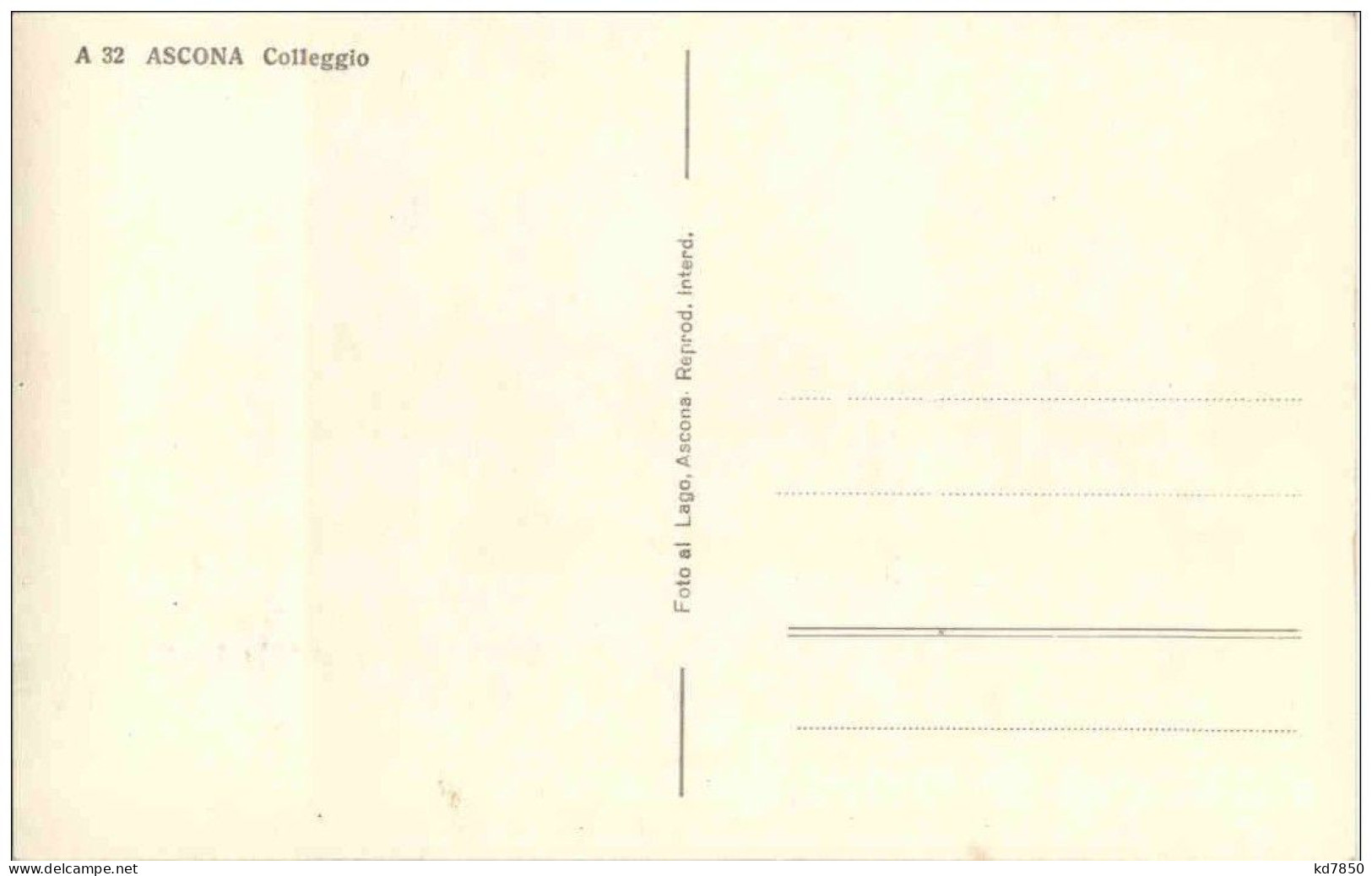 Ascona - Collegio - Ascona