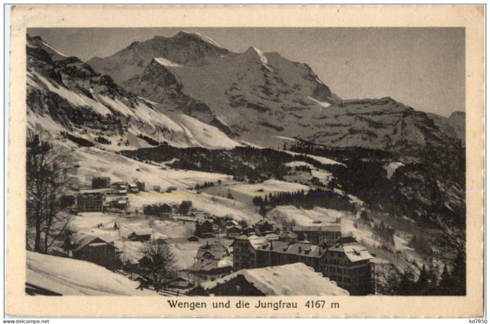 Wengen Und Die Jungfrau - Wengen