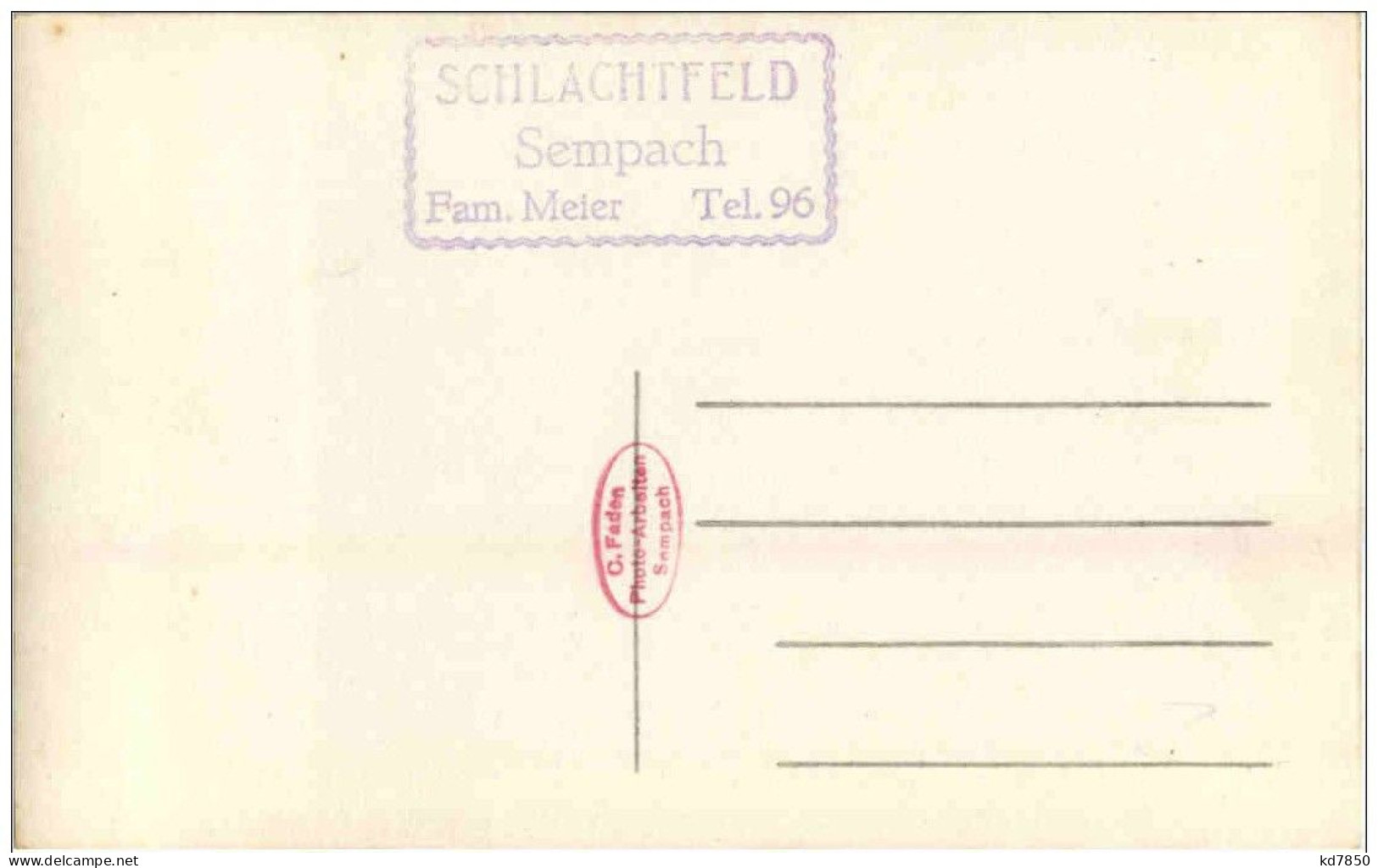 Sempach - Schlachtfeld - Sempach
