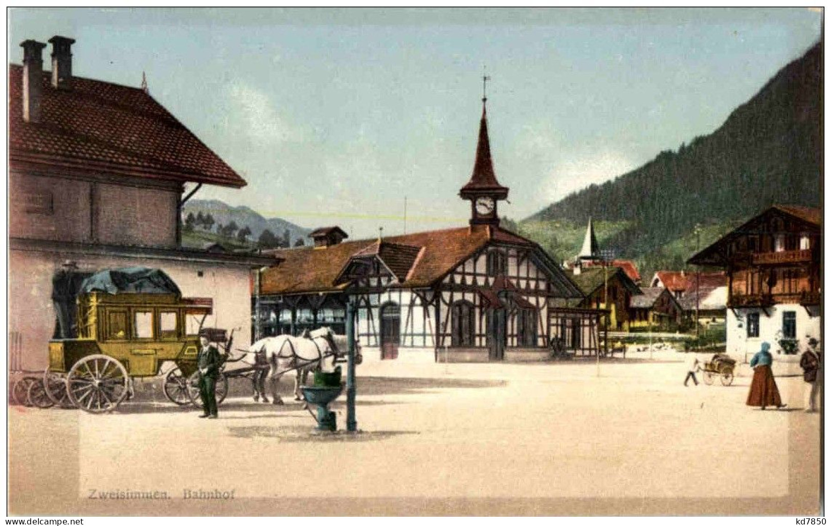 Zweisimmen - Bahnhof - Zweisimmen