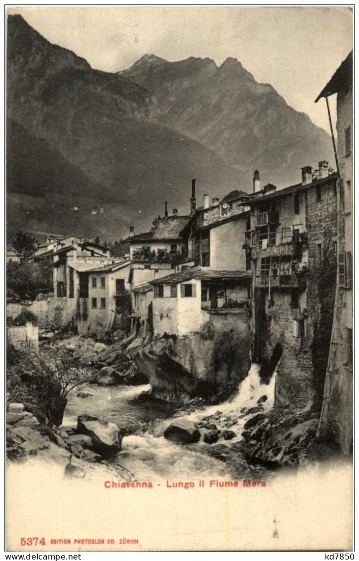 Chiavenna - Lungo Il Fiume Mera - Autres & Non Classés