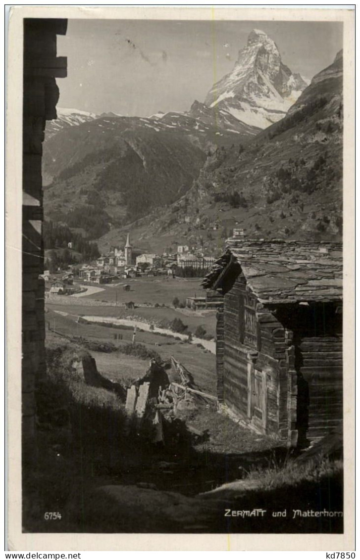 Zermatt Mit Matterhorn - Zermatt