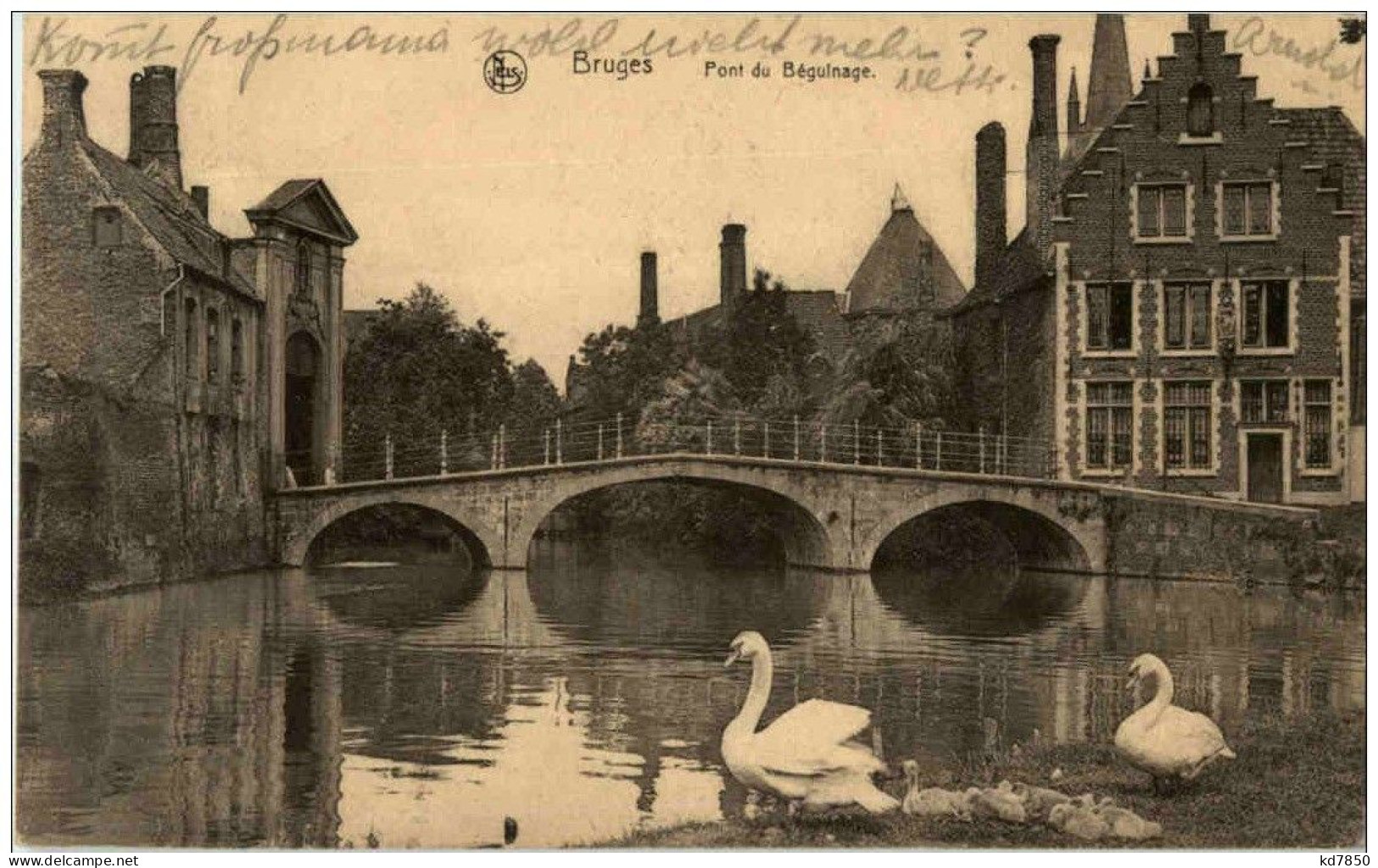 Bruges - Pont Du Beguinage - Brugge