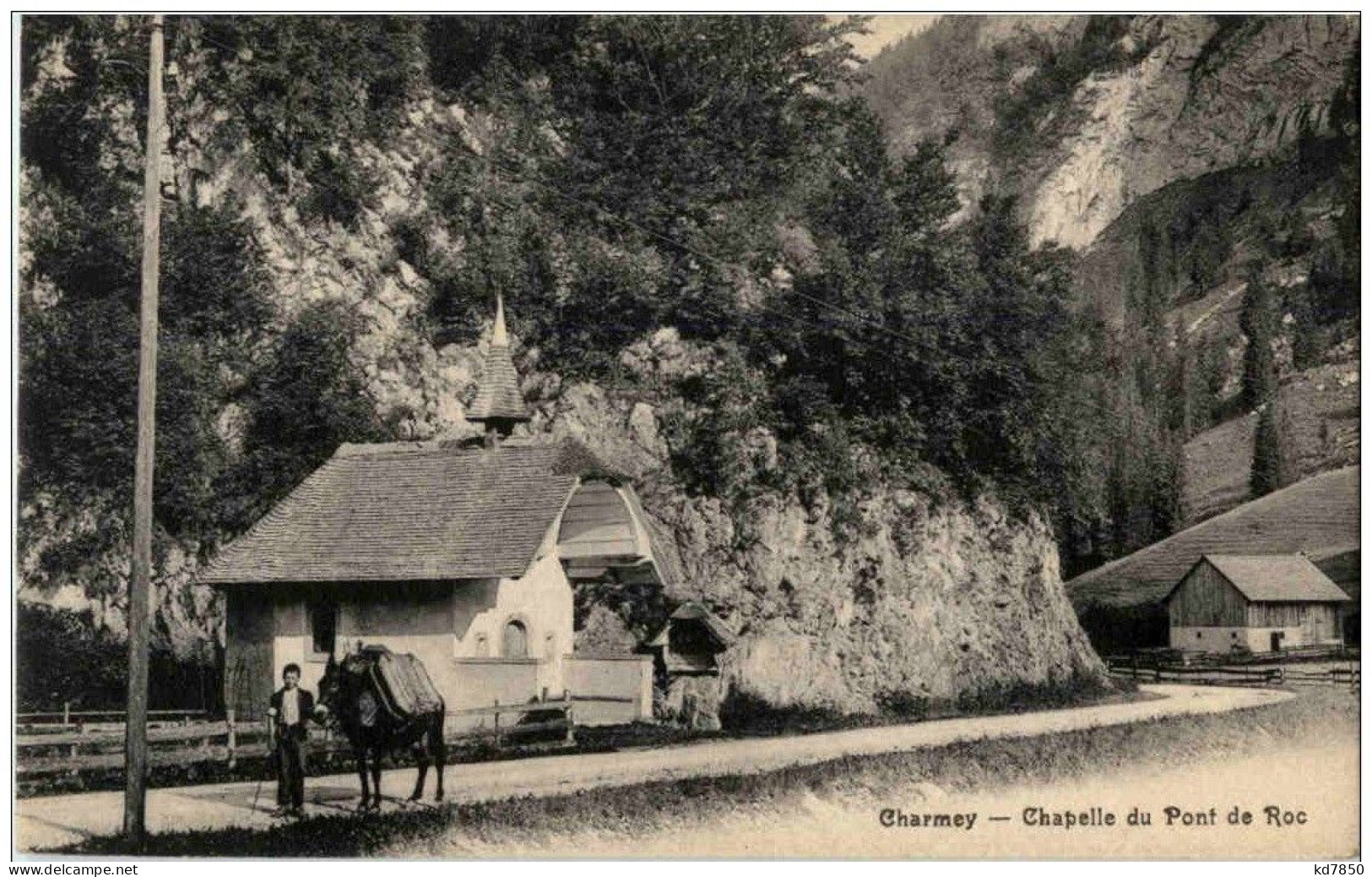 Charmey - Chapelle Du Pont De Roc - Sonstige & Ohne Zuordnung