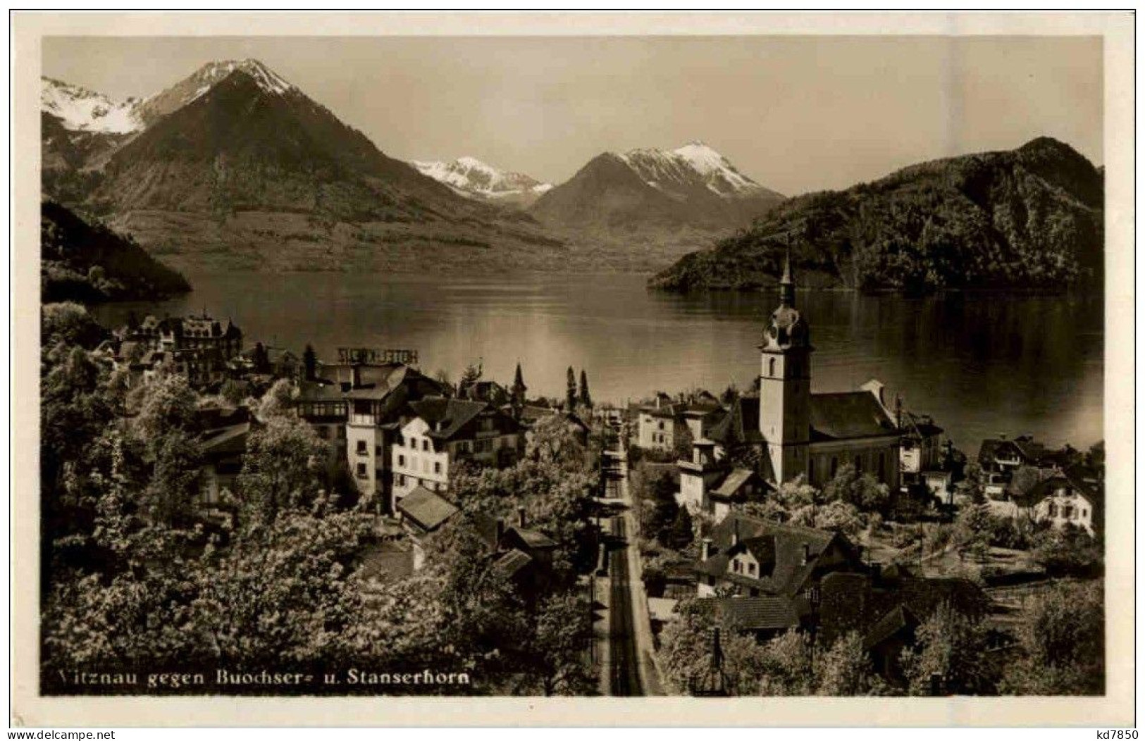 Vitznau Gegen Buochser Und Stanserhorn - Vitznau