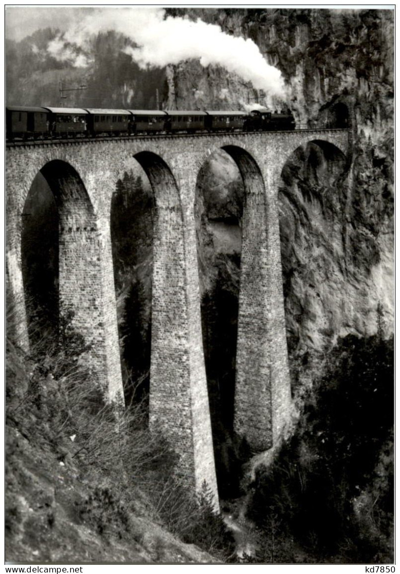 Viaduc Du Landwasser - Eisenbahn - Trenes
