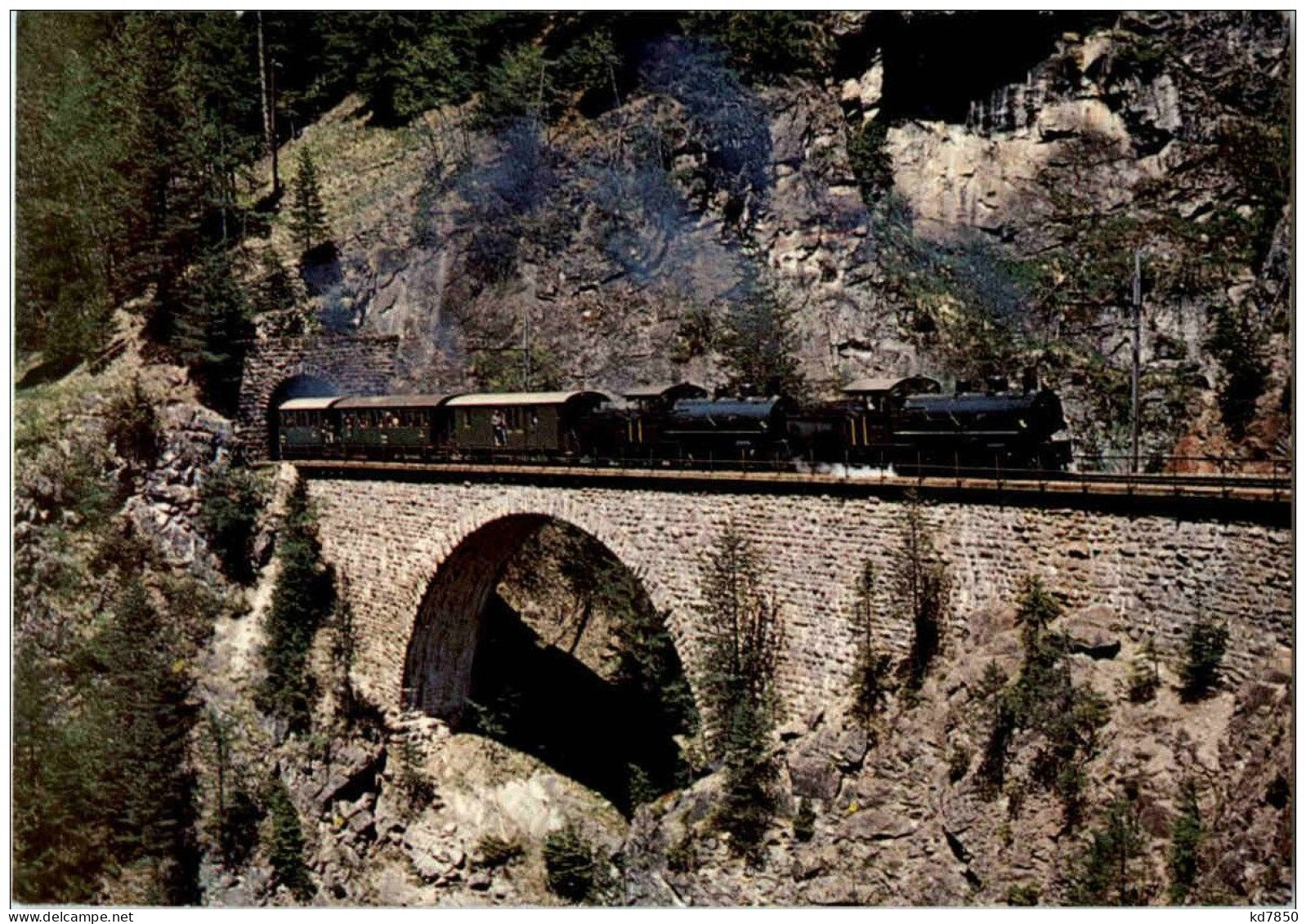 Rhätische Bahn - Albulalinie Stugl Stuls- Eisenbahn - Eisenbahnen