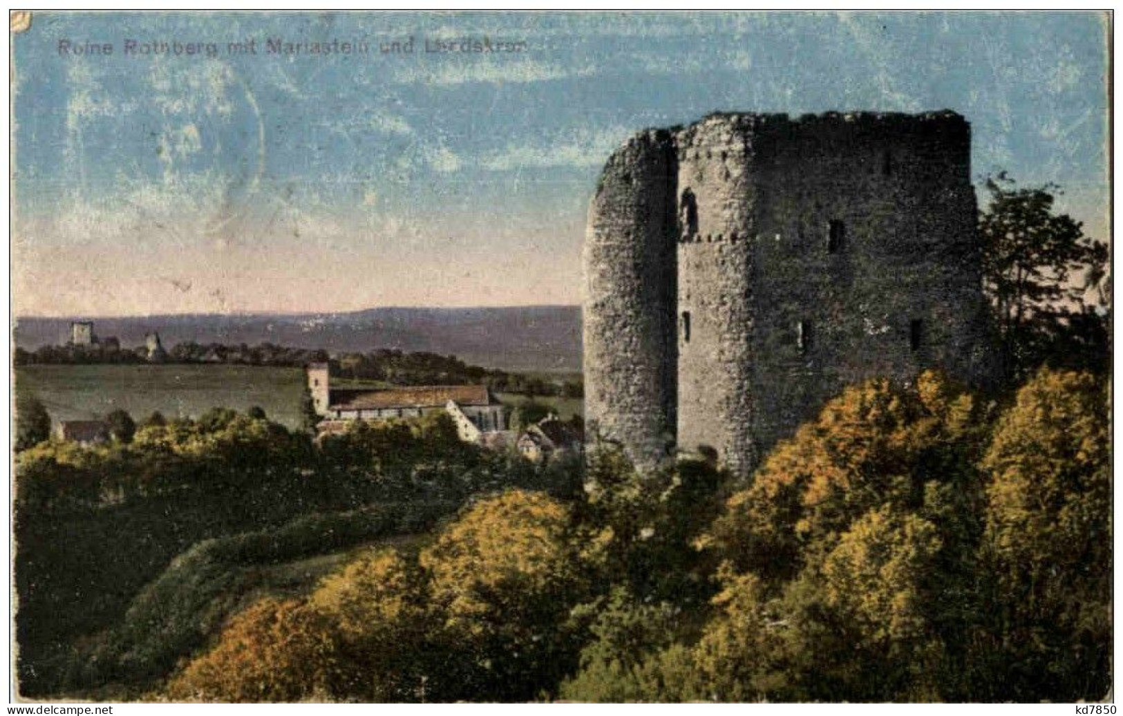 Ruine Rothberg Mit Mariastein Und Landskron - Autres & Non Classés