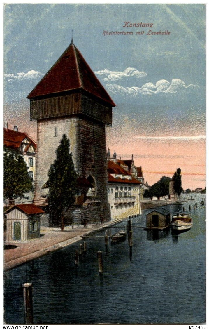 Konstanz - Rheintorturm - Konstanz