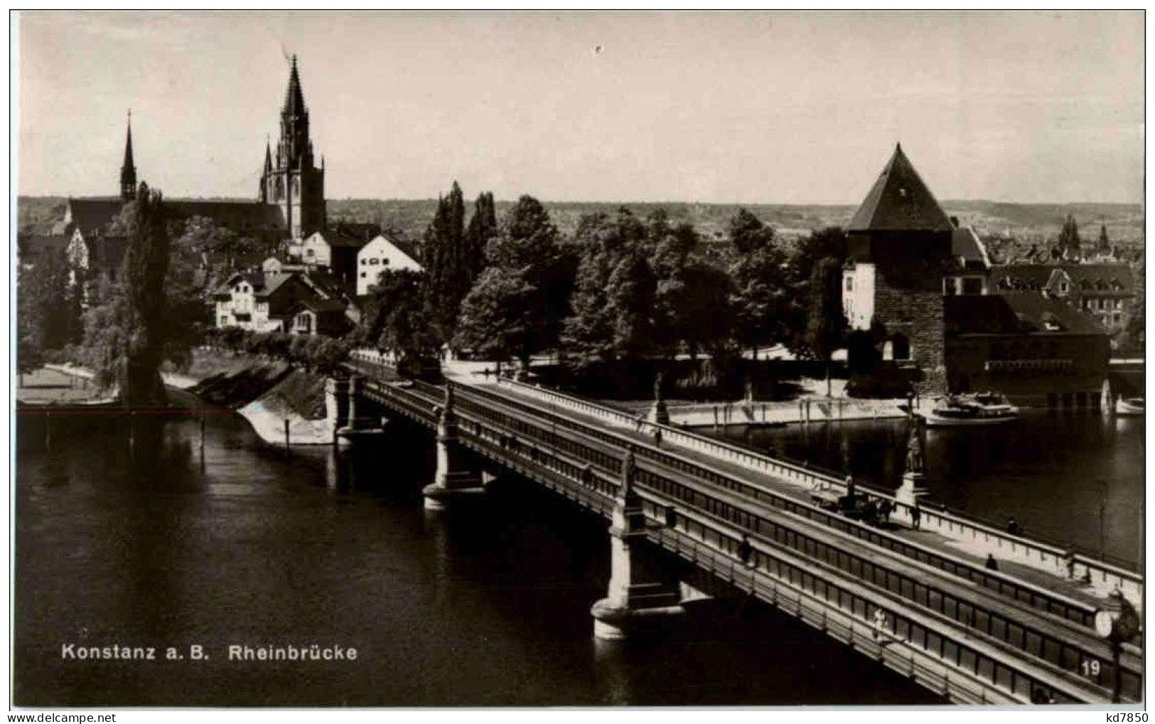 Konstanz A B. Rheinbrücke - Konstanz