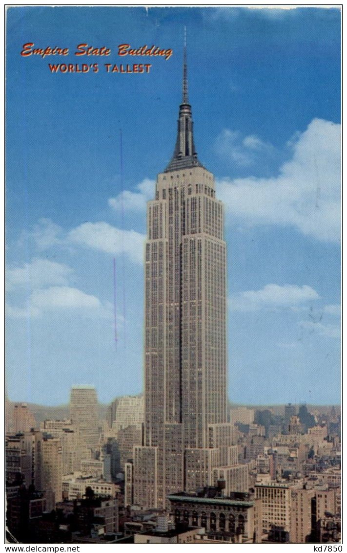 New York - Empire State Building - Andere & Zonder Classificatie