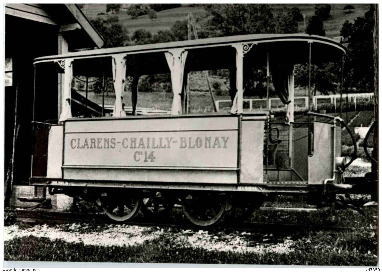 Fontanivent - Clarens Chailly Blonay - Eisenbahn - Blonay - Saint-Légier