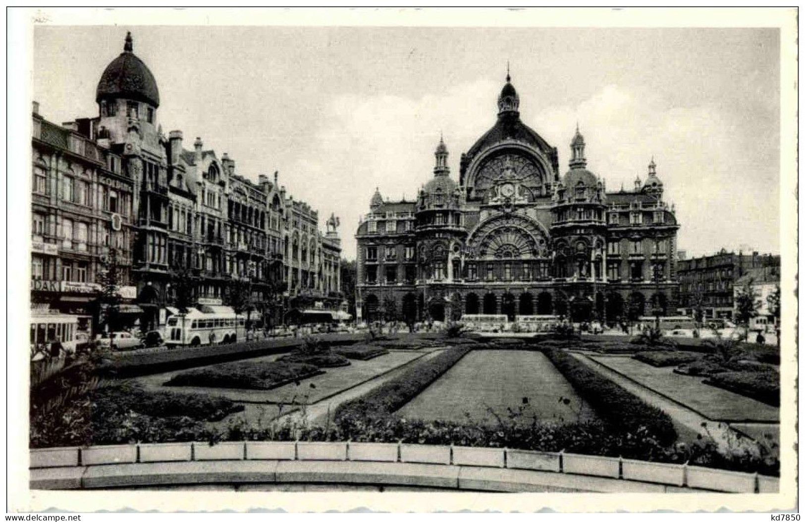 Anvers - Place Reine Astrid Et Gare Centrale - Antwerpen