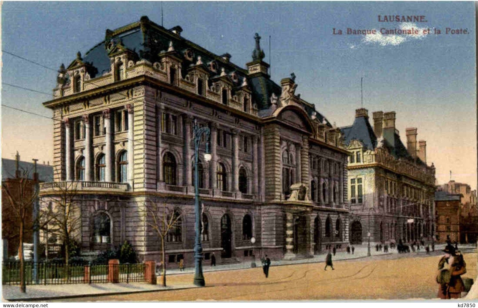 Lausanne - La Banque Cantonale - Lausanne