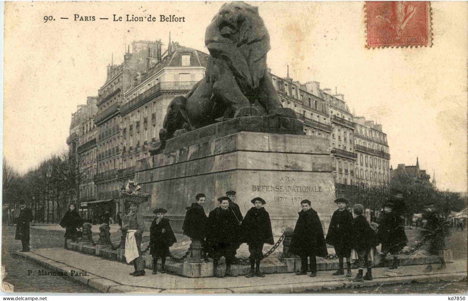 Paris - Le Lion De Belfort - Otros & Sin Clasificación