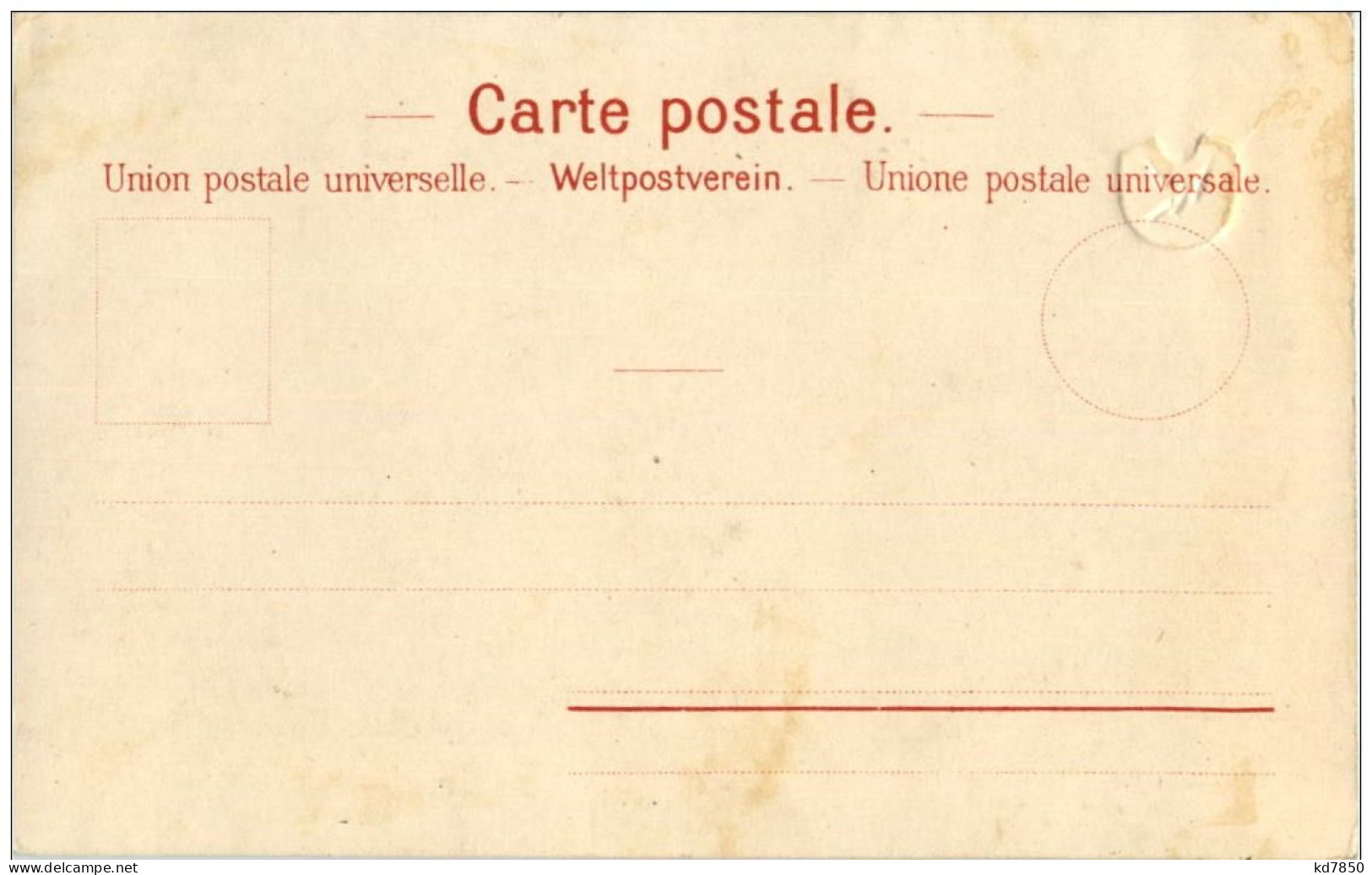 Briefmarken - Litho - Schweiz - Sellos (representaciones)