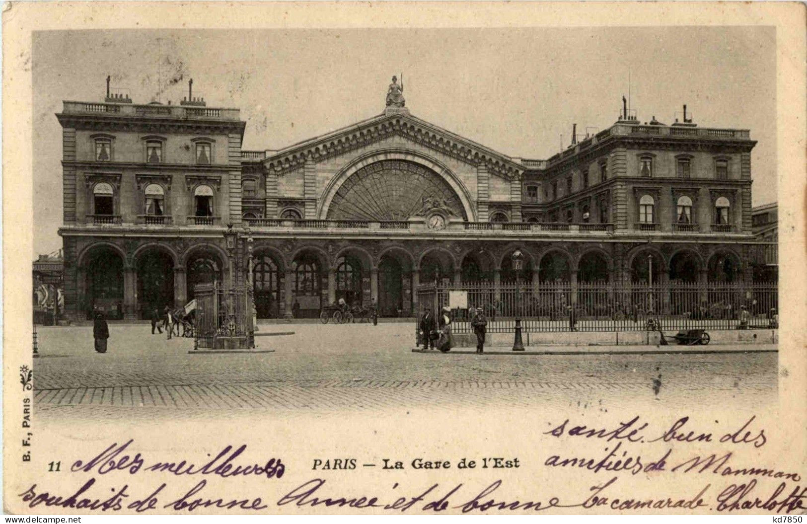 Paris - La Gare De L Est - Stations, Underground