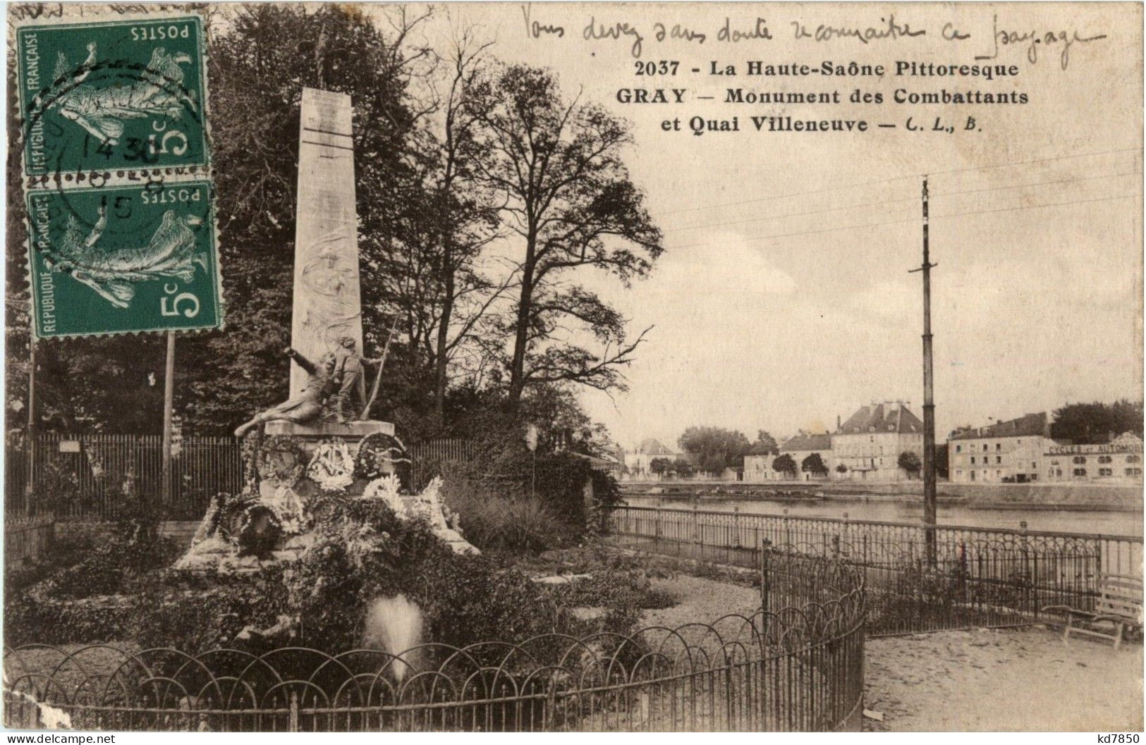 Gray - Monument Des Combattants - Gray