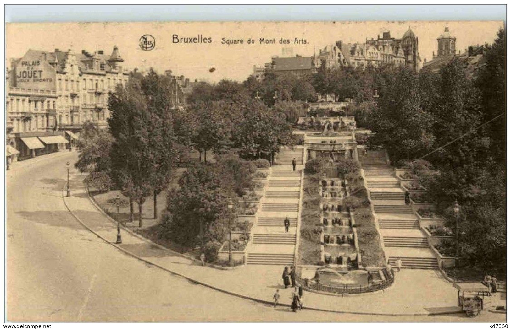 Bruxelles - Square Du Mont Des Arts - Otros & Sin Clasificación