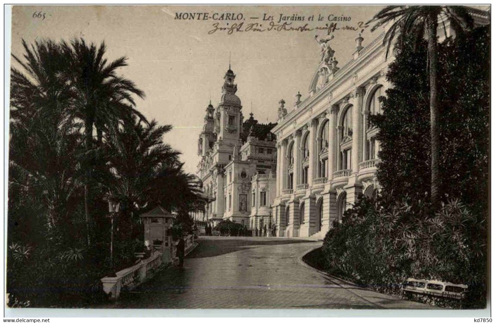 Monte Carlo - Les Jardins Et Le Casino - Otros & Sin Clasificación