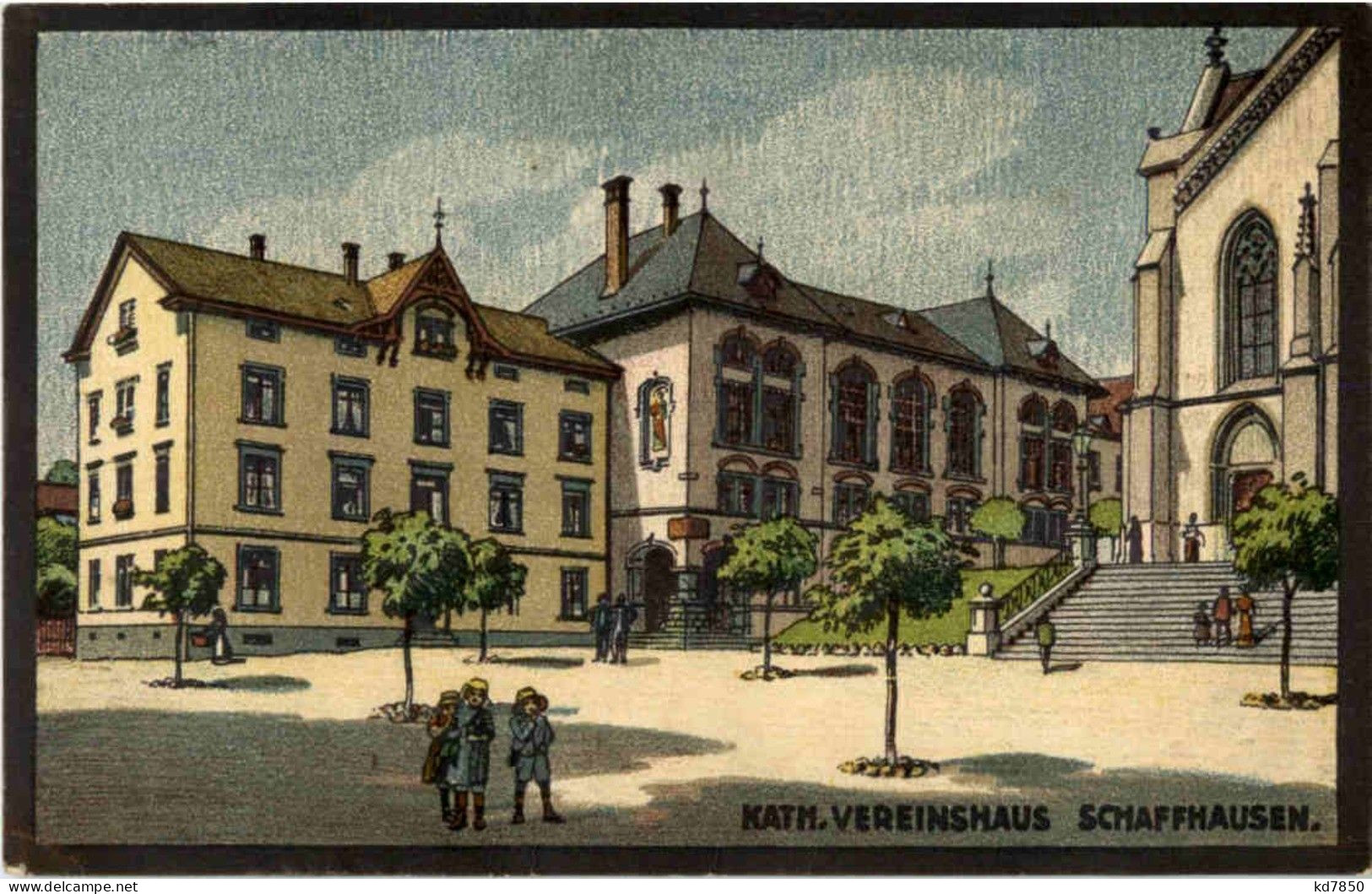 Schaffhausen - Kath. Vereinshaus - Schaffhouse