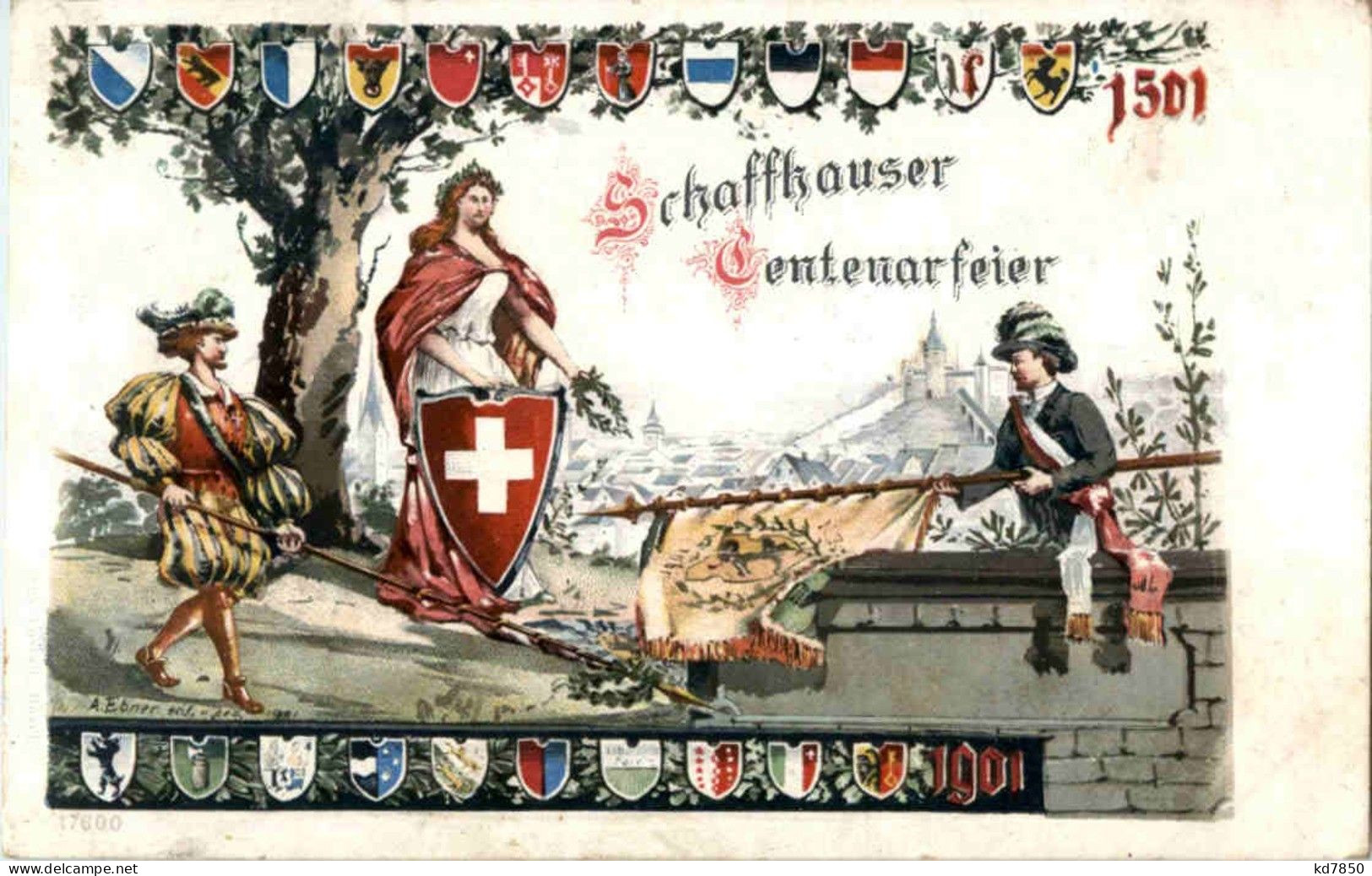 Schaffhausen - Litho Centenarfeier - Schaffhouse